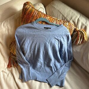 Banana Republic Baby Blue Merino Wool Sweater Size S